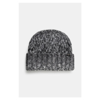 Čepice z vlněné směsi Woolrich Space Dye Beanie šedá barva, CFWOAC0291MRUF0767