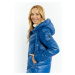 Monnari Kabáty Dámský kabát s prošíváním Modrý