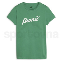 Puma ESS+ Script Tee W 67931586 - archive green
