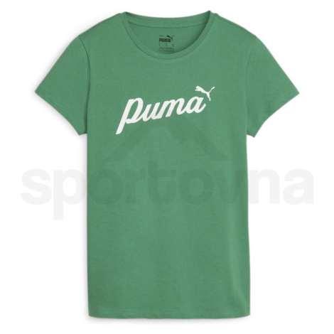 Puma ESS+ Script Tee W 67931586 - archive green