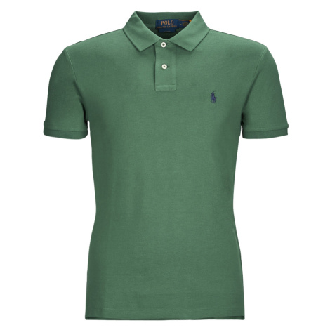 Polo Ralph Lauren POLO AJUSTE SLIM FIT EN COTON BASIC MESH Zelená