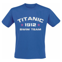 Sprüche Titanic Swim Team Tričko královská modrá