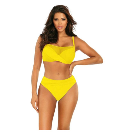 Dámské dvoudílné plavky Self 1002N2 21 Fashion16 | žlutá