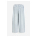 H & M - Široké kalhoty - modrá