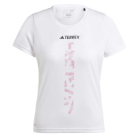 adidas TERREX AGRAVIC TRAIL RUNNNG T-SHIRT Dámské triko, bílá, velikost