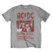 AC/DC Tričko Highway to Hell World Tour 1979/1980 Unisex Grey