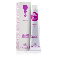 Kallos KJMN Hair Colour Keratin & Argan Oil Special Blonds barva na vlasy odstín 12.20 Special U