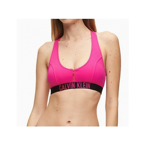 Dámská plavková podprsenka Calvin Klein KW00918 růžová | růžová