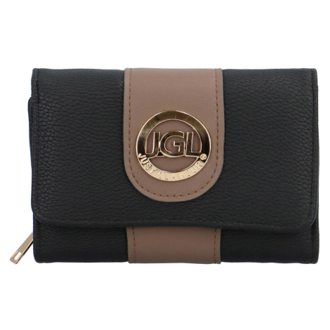 Trendy dámská koženková peněženka Lissia, černá