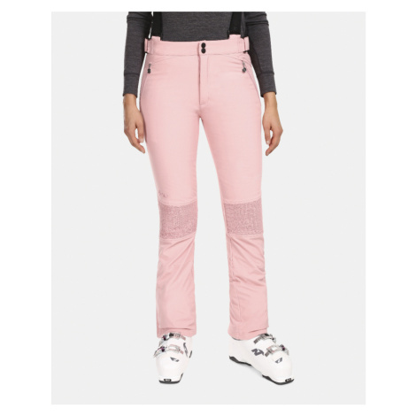 Kilpi DIONE-W Dámské softshellové lyžařské kalhoty UL0408KI Světle růžová