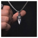 Daniel Dawson Pánský náhrdelník Ódinovo kopí - GUNGNIR NH1229-NS2205A Stříbrná 60 cm