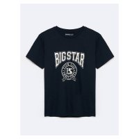 Big Star Man's T-shirt 152380 Navy Blue 403
