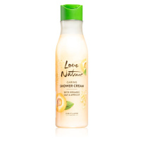 Oriflame Love Nature Organic Oat & Apricot pečující sprchový gel 250 ml