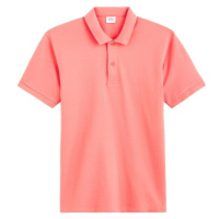 CELIO TEONE Pánské polo tričko, růžová, velikost