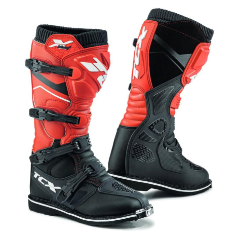 TCX X-BLAST Moto boty černo/červené