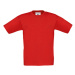 B&amp;C Dětské tričko TK300 Red