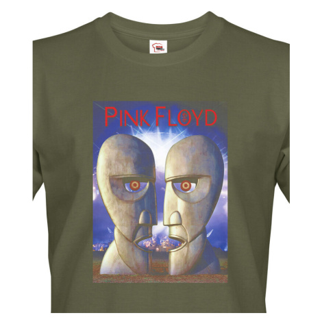 Pánské tričko s potiskem kapely Pink Floyd  - parádní tričko s potiskem rockové skupiny Pink Flo BezvaTriko