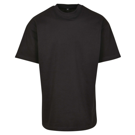 Build Your Brand Pánské bavlněné triko BY122 Black