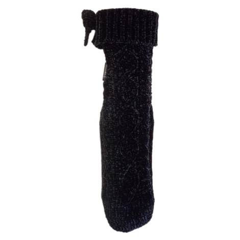 ISOTONER Hřejivé žinylkové ponožky s copánkovém vzorem, protiskluzová podrážka Blancheporte
