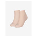 Sada dvou párů dámských ponožek v meruňkové barvě Tommy Hilfiger Underwe - Dámské
