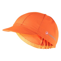 CASTELLI Cyklistická čepice - ENDURANCE CAP - oranžová