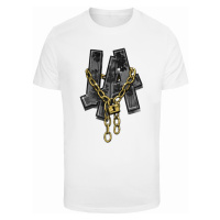 Pánské tričko krátký rukáv // Mister Tee / LA Chains Tee white