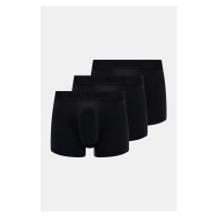 Boxerky Hollister Co. 3-pack pánské, černá barva, KI314-4027