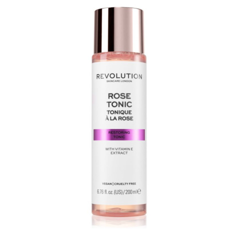 Revolution Skincare Rose Tonic pleťové tonikum s růžovou vodou 200 ml