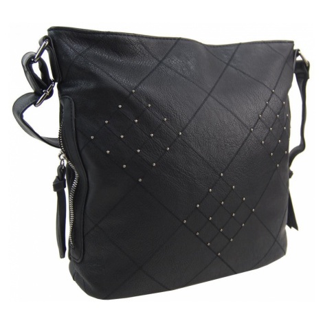 Černá crossbody dámská kabelka XH5012