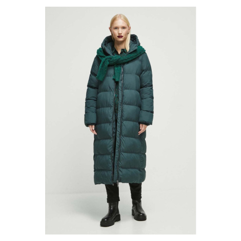 Kabát Medicine dámský, zelená barva, zimní