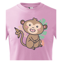 Dětské tričko s potiskem opice - tričko pro milovníky zvířat