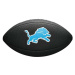 Wilson MINI NFL TEAM SOFT TOUCH FB BL DT Mini míč na americký fotbal, černá, velikost