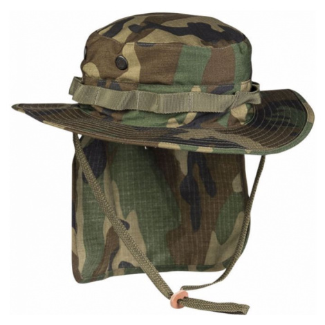 Klobouk Boonie Hat s krytím týla woodland Sturm MilTec