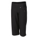 ALPINE PRO CAROZA Dámské 3/4 softshellové kalhoty, černá, velikost
