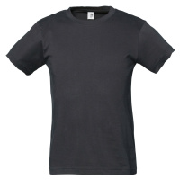 Tee Jays Dětské tričko TJ1100B Dark Grey Solid