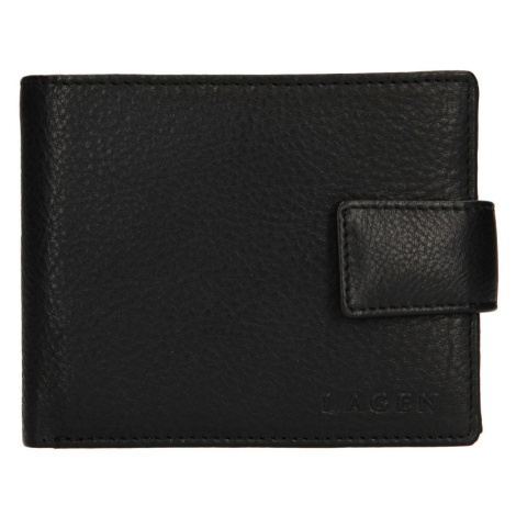 Lagen Pánská kožená peněženka s propinkou LG-22111/L černá
