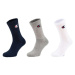 Champion 3PK CREW SOCKS Unisexové ponožky, bílá, velikost