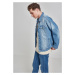 Bunda Urban Classics Ripped Denim Jacket - bleached