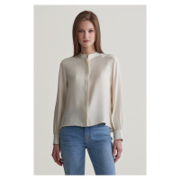 KOŠILE GANT REG TEXTURE BLOUSE CREAM