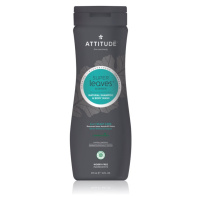 Attitude Super Leaves Scalp Care Black Willow & Aspen sprchový gel a šampon 2 v 1 pro muže 473 m