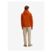 Oranžová pánská lehká bunda s kapucí Tom Tailor