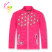 Dívčí flísová mikina - KUGO FM8779, růžová Barva: Růžová
