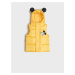 Sinsay - Prošívaná vesta Mickey Mouse - Žlutá