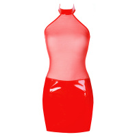 Šaty V-9119 červené - Axami