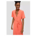 s.Oliver Q/S DRESS Dámské šaty, oranžová, velikost