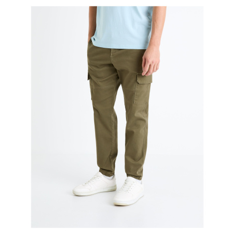 Celio Kalhoty slim cargo Dolyte - Pánské