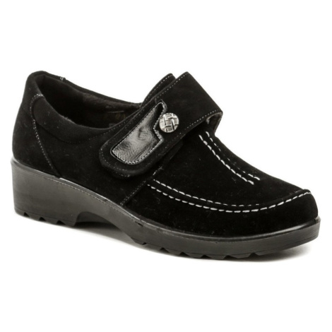 Scandi 229-0007-A1 černá dámská zimní obuv Černá