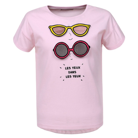 Dívčí triko - Glo-Story GPO-0465, světlonce růžová Barva: Růžová