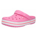 Crocs Pantofle pink / bílá