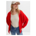 Bonprix RAINBOW pletený kabátek Barva: Červená, Mezinárodní